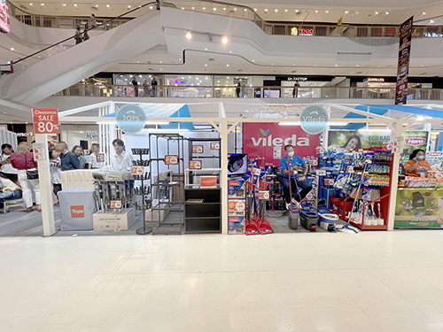 บูธไม้จัดงาน home baby fair2025
